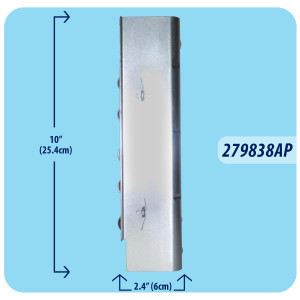 Appli Parts 279838AP Resistencia para Secadora, Reemplazo Whirlpool 279838, Compatible 279837, 3398063, 3398064, 3403585, 8565582, W10724238, para Secadoras Electricas Whirlpool Amana Kenmore Maytag