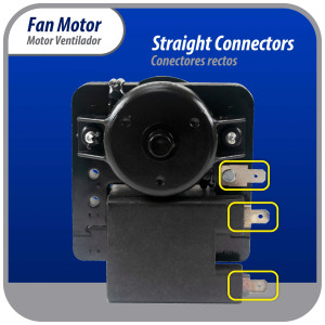 Appli Parts APFM-1638 Motor Ventilador para evaporadores de refrigeradoras 110 V, 60 Hz, 0.12 A, 7.5 W, 2500 rpm, CCW Giro contrario a las agujas del reloj, eje 4.3 cm Sirve 200D2940P005, 200D2940P011, P009, WR01F01638  Appli Parts APFM-1638 Motor Ventilador para evaporadores de refrigeradoras 110 V, 60 Hz, 0.12 A, 7.5 W, 2500 rpm, CCW Giro contrario a las agujas del reloj, eje 4.3 cm Sirve 200D2940P005, 200D2940P011, P009, WR01F01638