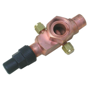 Danfoss 8168029 V04 1-1/4 pulg Rotolock x 3/4 ODF Soldable, Valvula de Servicio para Compresores Danfoss 8168029 V04 1-1/4 pulg Rotolock x 3/4 ODF Soldable, Valvula de Servicio para Compresores