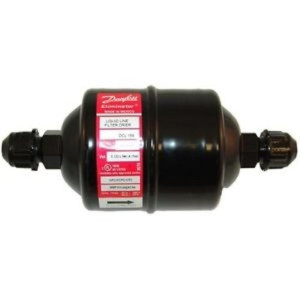 Danfoss 023Z5009 Filtro Secador 1/2pulg linea de Liquido para sistemas de aire acondicionado y refrigeracion DCL 164 Roscable 6.7-10tons Unidireccional 17.5cm Largo 8cm Ancho Danfoss 023Z5009 Filtro Secador 1/2pulg linea de Liquido para sistemas de aire acondicionado y refrigeracion DCL 164 Roscable 6.7-10tons Unidireccional 17.5cm Largo 8cm Ancho