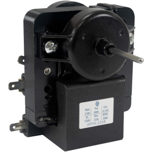 Appli Parts APFM-2268 Motor Ventilador para evaporadores de refrigeradoras 110 V, 60 Hz, 0.12 A, 7.5 W, 2500 rpm, CCW Giro contrario a las agujas del reloj, eje 2.8cm Sirve 200D2940P001C, 200D2940P002, P009, WR01F02268  Appli Parts APFM-2268 Motor Ventilador para evaporadores de refrigeradoras 110 V, 60 Hz, 0.12 A, 7.5 W, 2500 rpm, CCW Giro contrario a las agujas del reloj, eje 2.8cm Sirve 200D2940P001C, 200D2940P002, P009, WR01F02268
