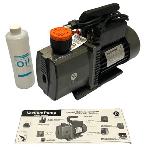 Appli Parts APVCP-723 Bomba de Vacio de 7.0 CFM 3/4 HP 2 etapas 115-220V/50-60HZ para calefaccion, aire acondicionado y sistemas de refrigeracion para aplicaciones domesticas y automotrices Appli Parts APVCP-723 Bomba de Vacio de 7.0 CFM 3/4 HP 2 etapas 115-220V/50-60HZ para calefaccion, aire acondicionado y sistemas de refrigeracion para aplicaciones domesticas y automotrices