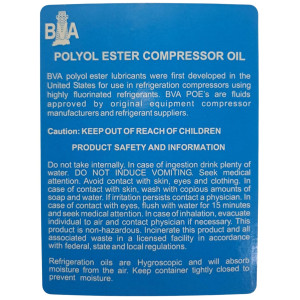 Aceite Refrigerante Sintetico 68 Litro (Polyol Ester) Bva Aceite Refrigerante Sintetico 68 Litro (Polyol Ester) Bva
