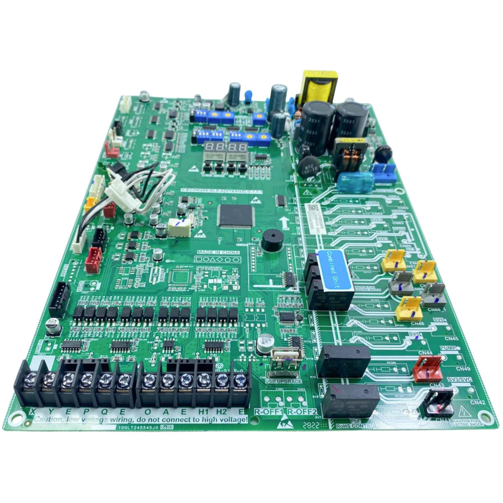 Tarjeta Central Vrf 17127000010418
Sirve:  Evcpro210ca00c Evcpro230cac00c Evcpro290Cac00c
 Tarjeta Central Vrf 17127000010418
Sirve:  Evcpro210ca00c Evcpro230cac00c Evcpro290Cac00c