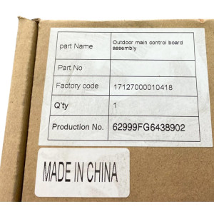 Tarjeta Central Vrf 17127000010418
Sirve:  Evcpro210ca00c Evcpro230cac00c Evcpro290Cac00c
 Tarjeta Central Vrf 17127000010418
Sirve:  Evcpro210ca00c Evcpro230cac00c Evcpro290Cac00c