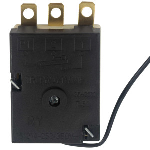 Appli Parts APRT-711 Termostato de Refrigeracion, con Temperatura minima de -35 C (-31 F) y temperatura maxima de +35 C (95 F), tubo capilar de 1200 mm y bulbo de 10.5cm modelo F2000 16A a 250V Appli Parts APRT-711 Termostato de Refrigeracion, con Temperatura minima de -35 C (-31 F) y temperatura maxima de +35 C (95 F), tubo capilar de 1200 mm y bulbo de 10.5cm modelo F2000 16A a 250V