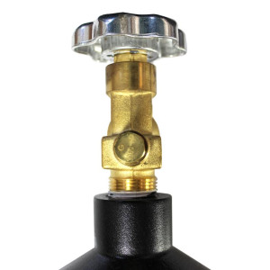 Uniweld N40 Tanque para Nitrogeno Negro 40 pies cubicos, 24.3lbs