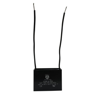 Appli Parts Condensador Capacitor de ventilador 6 mfd (microfaradios) uf 250VAC con 2 cables compatible con cualquier marca de igual capacitancia 4.7cm Ancho 1.8cm Prof 3.4cm Alto CAP-6-250-2C Appli Parts Condensador Capacitor de ventilador 6 mfd (microfaradios) uf 250VAC con 2 cables compatible con cualquier marca de igual capacitancia 4.7cm Ancho 1.8cm Prof 3.4cm Alto CAP-6-250-2C