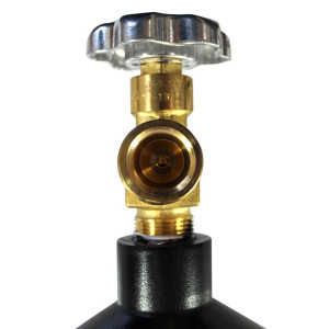 Uniweld N40 Tanque para Nitrogeno Negro 40 pies cubicos, 24.3lbs