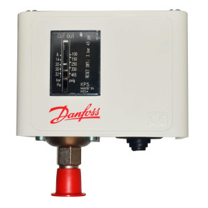 Danfoss 060-117391 Presostato KP5 de Alta para Sistemas de Refrigeracion con Reset Manual, 43 psi de Diferencial y conexion para 1/4 Flare 060-117366 Danfoss 060-117391 Presostato KP5 de Alta para Sistemas de Refrigeracion con Reset Manual, 43 psi de Diferencial y conexion para 1/4 Flare 060-117366