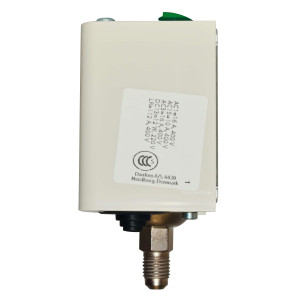 Danfoss 060-117391 Presostato KP5 de Alta para Sistemas de Refrigeracion con Reset Manual, 43 psi de Diferencial y conexion para 1/4 Flare 060-117366 Danfoss 060-117391 Presostato KP5 de Alta para Sistemas de Refrigeracion con Reset Manual, 43 psi de Diferencial y conexion para 1/4 Flare 060-117366