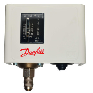 Danfoss 060-117391 Presostato KP5 de Alta para Sistemas de Refrigeracion con Reset Manual, 43 psi de Diferencial y conexion para 1/4 Flare 060-117366 Danfoss 060-117391 Presostato KP5 de Alta para Sistemas de Refrigeracion con Reset Manual, 43 psi de Diferencial y conexion para 1/4 Flare 060-117366