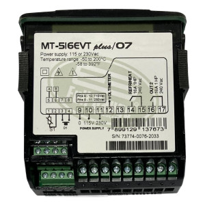 Full Gauge Controlador Electronico Refrigeracion o Calefaccion Temperatura con Temporizador y Monitor Tension Sitrad MT-516EVT Plus