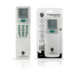Appli Parts APRC-4000A Control para Aire Acondicionado Universal, LCD 2 pulg, Centigrados / Fahrenheit, 4.000 Frecuencias Appli Parts APRC-4000A Control para Aire Acondicionado Universal, LCD 2 pulg, Centigrados / Fahrenheit, 4.000 Frecuencias