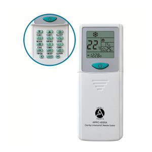 Appli Parts APRC-4000A Control para Aire Acondicionado Universal, LCD 2 pulg, Centigrados / Fahrenheit, 4.000 Frecuencias Appli Parts APRC-4000A Control para Aire Acondicionado Universal, LCD 2 pulg, Centigrados / Fahrenheit, 4.000 Frecuencias