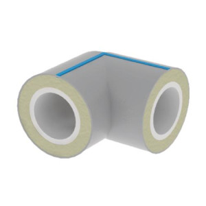 Codo Pvc Preaislado 4" 90 Camisa 6" Sch 40 Codo Pvc Preaislado 4" 90 Camisa 6" Sch 40
