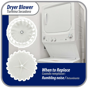 Y303836 Appli Parts Turbina Secadora 303836AP Remplaza DE602, 5306599498, 1245880, 3-12913, 3-3836, 303836, 312913, AH2200270