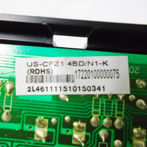 Tarjeta Display Deshumidificador US-CFZ1.4BD/N1-K.D.05.XK1.1 RoHS 203326790041, 17220100000075 Sirve: ecox 