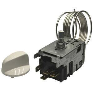 Danfoss 077B7104 Termostato de control Refrigerador 2 Puertas 077B3657 Cut-in Frio +3.5C Cut-out Frio -23.0C Cut-in Caliente +3.5C Cut-Out Caliente -12.5C Capilar 1000mm
B62