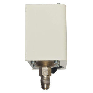 Danfoss 060-117191 Presostato KP5 de Alta para Sistemas de Refrigeracion con Reset Automatico, Diferencial Max 87 psi y conexion para 1/4 Flare 060-117166