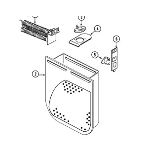 Appli Parts LA-1053 Termico Secadora LA-1053AP Compatible con 53-0143, 53-0261, 53-1133, 53-1526, K35-601, LA1053, 530143, 530261, 531133, 531182, 531526