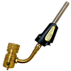 Appli Parts APHT-1S Soplete Boquilla de Soldar, Antorcha manual de un solo quemador con encendedor de arranque para soldadura fuerte con Mapp o punta giratoria de combustible de propano