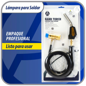 Appli Parts APHT-3SW Soplete Boquilla de Soldar, Antorcha, Lampara con manguera y encendedor para usar con Propano o Mapp en plomeria electricidad refrigeracion aire acondicionado y mas