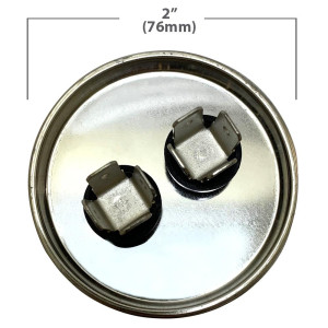 Appli Parts Condensador Capacitor de Marcha 70 Mfd uF (microfaradios) 370VAC CBB65 Universal Aire acondicionado y otras aplicaciones Redondo UL E476928 cm Alto cm Ancho CON-70-370-R Appli Parts Condensador Capacitor de Marcha 70 Mfd uF (microfaradios) 370VAC CBB65 Universal Aire acondicionado y otras aplicaciones Redondo UL E476928 cm Alto cm Ancho CON-70-370-R