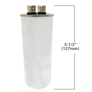 Appli Parts Condensador Capacitor de Marcha 70 Mfd uF (microfaradios) 370VAC CBB65 Universal Aire acondicionado y otras aplicaciones Redondo UL E476928 cm Alto cm Ancho CON-70-370-R Appli Parts Condensador Capacitor de Marcha 70 Mfd uF (microfaradios) 370VAC CBB65 Universal Aire acondicionado y otras aplicaciones Redondo UL E476928 cm Alto cm Ancho CON-70-370-R