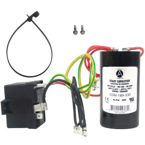 Appli Parts Start kit para aire acondicionado incluye Capacitor de arranque 189-227mfd 330V y relay potencial para equipos 3.5-4.5 Ton aire acondicionado compresores scroll y reciprocantes 208-265 Volts 1 Ph APHS-2 Appli Parts Start kit para aire acondicionado incluye Capacitor de arranque 189-227mfd 330V y relay potencial para equipos 3.5-4.5 Ton aire acondicionado compresores scroll y reciprocantes 208-265 Volts 1 Ph APHS-2
