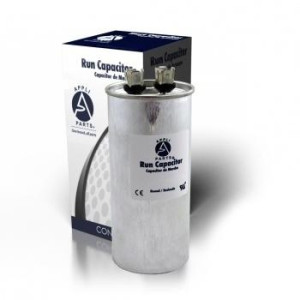 Appli Parts Condensador Capacitor de Marcha 30 Mfd uF (microfaradios) 370VAC CBB65 Universal Aire acondicionado y otras aplicaciones Redondo UL E476928 cm Alto cm Ancho CON-30-370-R