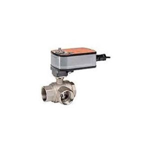 Valvula 3vias Belimo Ccv B23 + Lf24 us 1" Npt 24v  Cv 10 Normalmente Abierta Valvula 3vias Belimo Ccv B23 + Lf24 us 1" Npt 24v  Cv 10 Normalmente Abierta