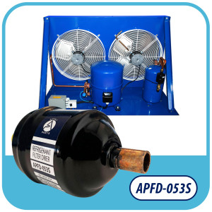 Appli Parts APFD-053S Filtro Secador 3/8 pulg para linea Liquido para Sistemas de Refrigeracion y aire acondicionado 053S ODF Soldable Universal Unidireccional 114mm Largo 51mm Ancho Appli Parts APFD-053S Filtro Secador 3/8 pulg para linea Liquido para Sistemas de Refrigeracion y aire acondicionado 053S ODF Soldable Universal Unidireccional 114mm Largo 51mm Ancho