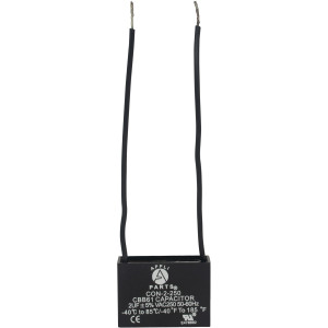 Appli Parts Condensador Capacitor de ventilador 2.5 mfd (microfaradios) uf 250VAC con 2 cables compatible con cualquier marca de igual capacitancia 3.7cm Ancho 1.5cm Profundidad 2.6cm Alto CAP-2.5-250-2C Appli Parts Condensador Capacitor de ventilador 2.5 mfd (microfaradios) uf 250VAC con 2 cables compatible con cualquier marca de igual capacitancia 3.7cm Ancho 1.5cm Profundidad 2.6cm Alto CAP-2.5-250-2C