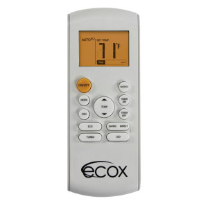 Control Remote Rg57e1/Bgeu1 Centigrado/Fahrenheit Minisplit Ecox 17317000a40240