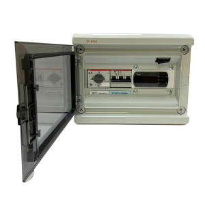 Danfoss 191U8003 Caja De Control Deshielo Electrico 4 Hp A 7.5 Hp, 220V/50-60Hz Arrancador Manuel Motor  ABB, Braker ABB, Caja Panel  ABB 1275 IP65, EKC102D 220V/60-60HZ, 2 x EKS 211 084B4403 1.5m