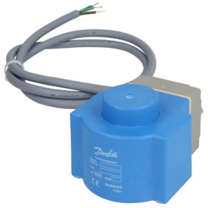 Danfoss 018F6265 Bobina para Solenoide 24 V,60 Hz, 14 W con Cable