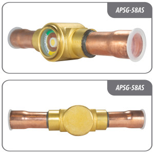 Appli Parts APSG-58AS Visor de Liquido 5/8 pulg Indicador de Humedad con conexiones Soldable con cuerpo solido para Sistemas de Refrigeracion y Aire Acondicionado compatible con refrigerantes CFC, HCFC, HFC Appli Parts APSG-58AS Visor de Liquido 5/8 pulg Indicador de Humedad con conexiones Soldable con cuerpo solido para Sistemas de Refrigeracion y Aire Acondicionado compatible con refrigerantes CFC, HCFC, HFC