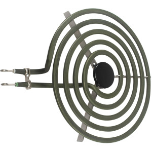 MP21YA Appli Parts Resistencia Cocina Estufa 4 Vueltas,8 pulg, 2100 W, 240 V, Compatible con Whirlpool 8053268, 9761345, 8053268, 9761345, 4165352, 4389732, 4163771, 877983, 879066, TS5W8221SS