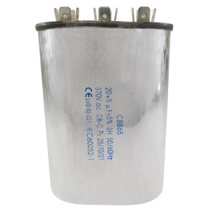 Appli Parts Condensador Capacitor de Marcha 20+5 Mfd uF (microfaradios) 370VAC CBB65 Universal Aire acondicionado y otras aplicaciones Ovalado UL E476928 CON-20/5-370 Appli Parts Condensador Capacitor de Marcha 20+5 Mfd uF (microfaradios) 370VAC CBB65 Universal Aire acondicionado y otras aplicaciones Ovalado UL E476928 CON-20/5-370