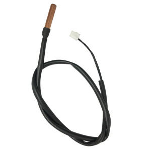 ecox Sensor de temperatura de tuberia evaporador Unidad Interna punta cobre conector blanco 51cm CGQ-WD/GW4100-L500-XAP2-P450 202301300077 11201007000126 

