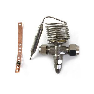 Appli Parts 1/2 Ton R-12 Valvula de Expansion 3/8 x 1/2 pulg SAE Ecualizacion Interna Appli Parts 1/2 Ton R-12 Valvula de Expansion 3/8 x 1/2 pulg SAE Ecualizacion Interna