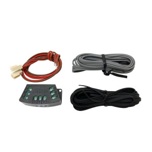 Full Gauge TC-940RiL Plus Controlador Electronico para Congelacion. 2 Sensores, 4 Salidas, 1 Entrada Digital, 12V, Compatible con Sitrad