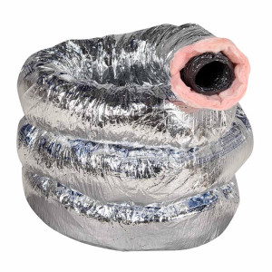 Ducto Flexible de Fibra de Vidrio 20 pulgadas de diametro y 7.62 metros de largo, modelo FACIL FLEX 20 Owens Corning, para sistemas de Aire Acondicionado Ducto Flexible de Fibra de Vidrio 20 pulgadas de diametro y 7.62 metros de largo, modelo FACIL FLEX 20 Owens Corning, para sistemas de Aire Acondicionado