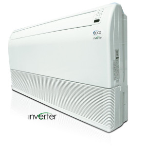 Consola Piso-Techo 36.000btu Compatible con R410A, 230v/60hz/1ph Ecox Inverter Eihptc036cxxb (Solo Con Eihcu036cxxb)