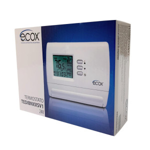 Termostato Ecox Digital, No Programable, 1 Etapa, 24v TEDIBNXXSV1 Termostato Ecox Digital, No Programable, 1 Etapa, 24v TEDIBNXXSV1