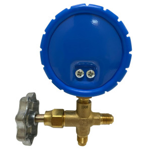 Appli Parts APMG-A3L Manometro Sencillo Baja presion R134/R22/R404/R410 analogo con escala de temperatura en Fahrenheit y conexiones de 1/4 de pulg Appli Parts APMG-A3L Manometro Sencillo Baja presion R134/R22/R404/R410 analogo con escala de temperatura en Fahrenheit y conexiones de 1/4 de pulg
