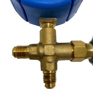 Appli Parts APMG-A3L Manometro Sencillo Baja presion R134/R22/R404/R410 analogo con escala de temperatura en Fahrenheit y conexiones de 1/4 de pulg Appli Parts APMG-A3L Manometro Sencillo Baja presion R134/R22/R404/R410 analogo con escala de temperatura en Fahrenheit y conexiones de 1/4 de pulg