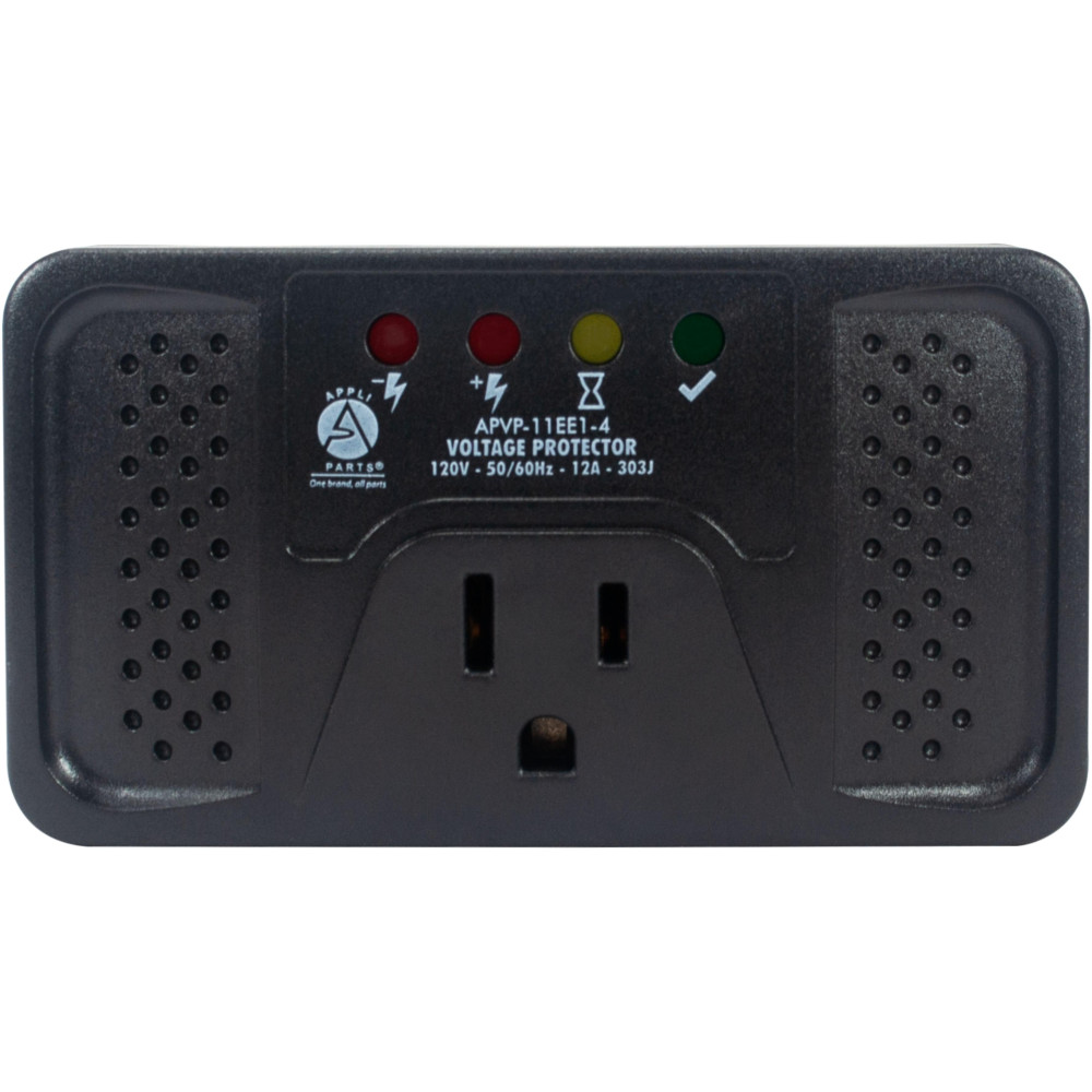 Appli Parts APVP-11EE1-4 Protector de Voltaje 120V, 50/60 Hz, 12 A, 303 joules, para Refrigerador con Tarjeta Digital, actua como supresor de picos, funciona con todas las marcas de electrodomesticos