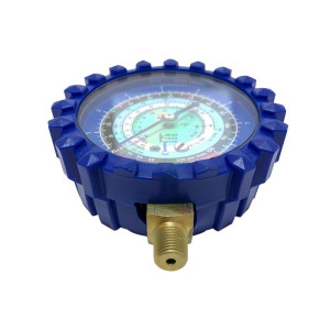 Uniweld G30LD-1 Esfera de Manometro Baja Azul R12/R22r/R134a Fahrenheit psi/Kg x m2 Uniweld G30LD-1 Esfera de Manometro Baja Azul R12/R22r/R134a Fahrenheit psi/Kg x m2
